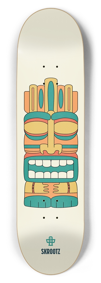 Skrootz - Kung 8,5" 8-1/2 Skateboard Deck