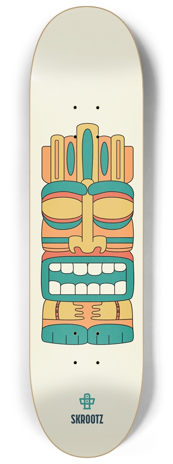 Skrootz - Kung 8,25" 8-1/4 Skateboard Deck