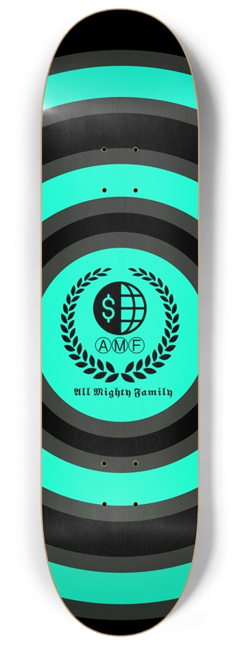 AMF Teal Skateboard