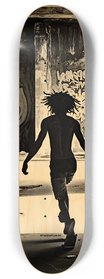 Concrete Gospel - Southbank Alley 8 Inch Skateboard Deck