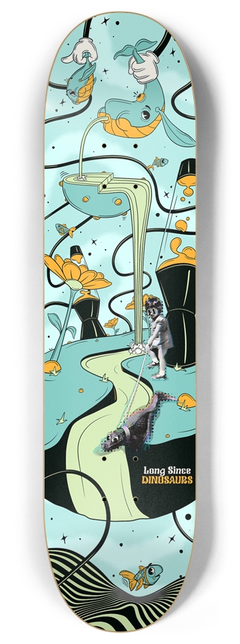 Silly Kids 8 Inch Skateboard Deck