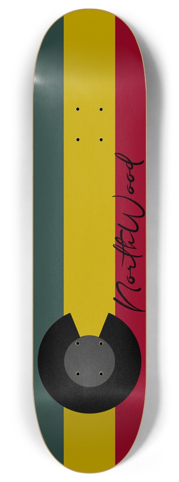 Colorado Rastafarian 8 8 Inch Skateboard Deck