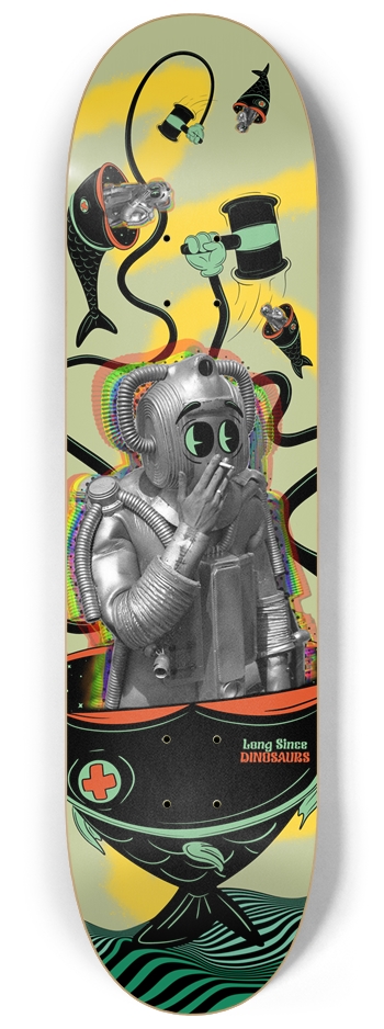 Something’s Fishy ‘Round Here 8-1/4 Skateboard Deck