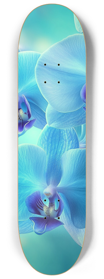 orchid flower custom Skateboard Series #2 8-1/4 Skateboard Deck