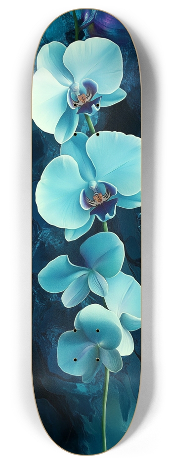Orchid flower custom Skateboard 8 Inch Skateboard Deck
