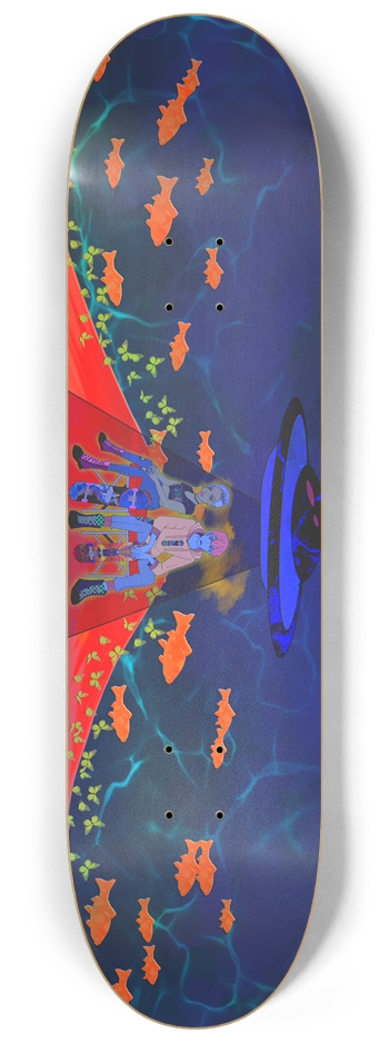 Abyss Gliders 8-1/4 Skateboard Deck
