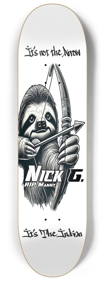 Nick G 8-1/4 Skateboard Deck