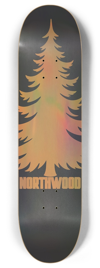 Holo Gold Pine 8 8 Inch Skateboard Deck
