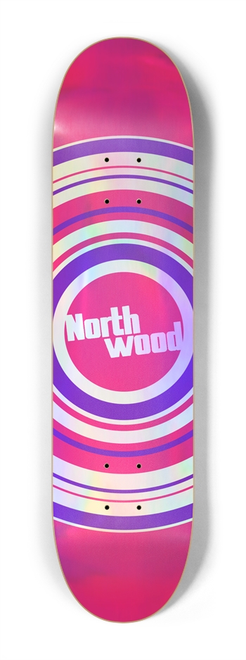 Holo Pink Cambium 7-1/4 7-1/4 Mini/Kid Skateboard