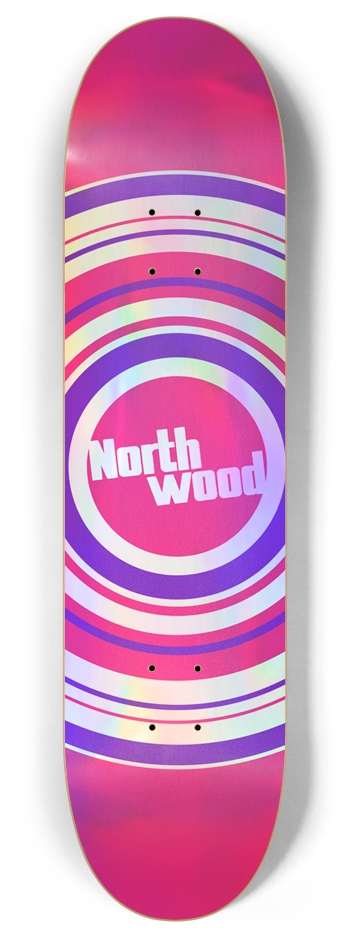 Holo Pink Cambium 8 8 Inch Skateboard Deck