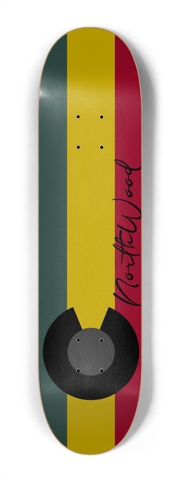 Colorado Rastafarian 7-1/4 7-1/4 Mini/Kid Skateboard