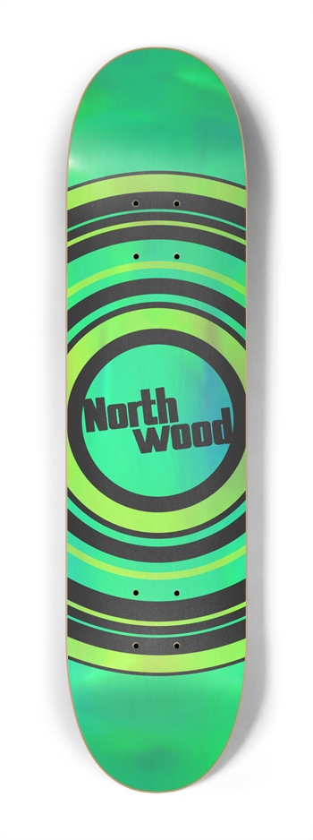 Holo Green Cambium 7-1/4 7-1/4 Mini/Kid Skateboard