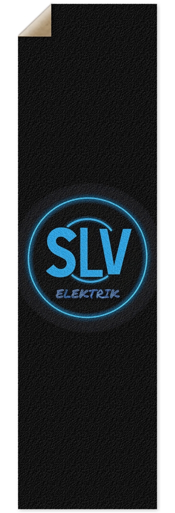 SLV Elektrik - Round Logo 10 x 36 Inch Griptape