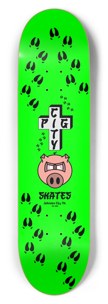 PIG CITY 8.5 POP 1st Ed. 8-1/2 Skateboard Deck