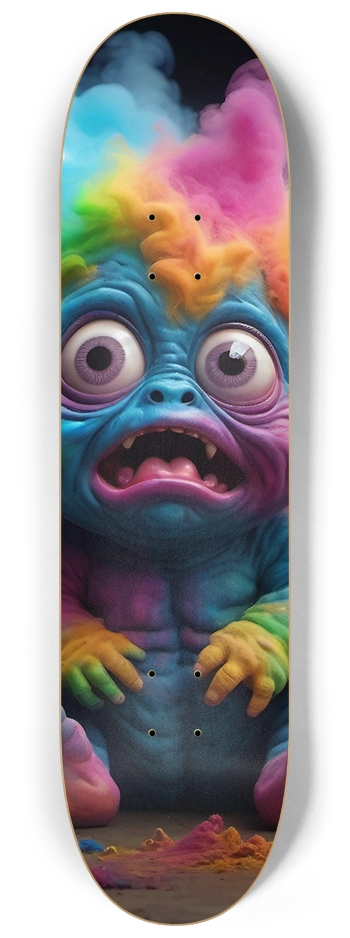 monster colors 8-1/4 Skateboard Deck