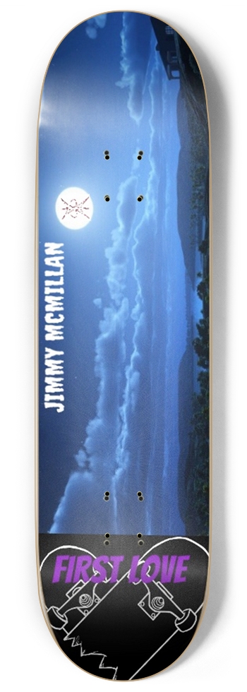 Moonlight Shadow 9.0 9 Inch Skateboard
