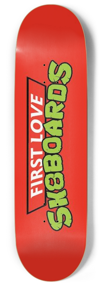 Red power 9.0 9 Inch Skateboard