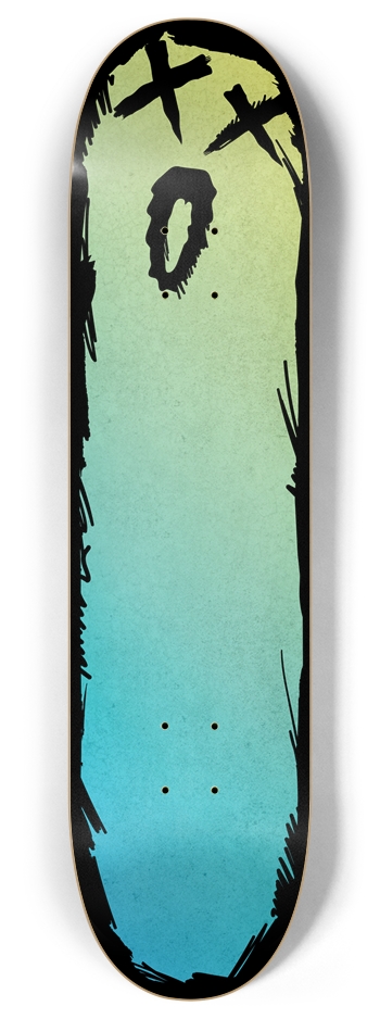 Surprised Trash Deck 8 Inch Skateboard Deck