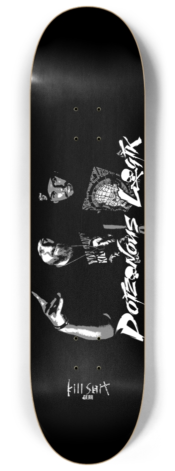PL Blackout 8-1/4 Skateboard Deck