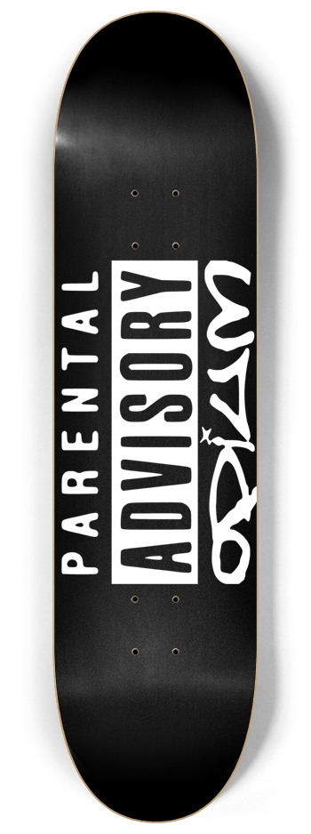 Opium parental advisory 8-1/4 Skateboard Deck