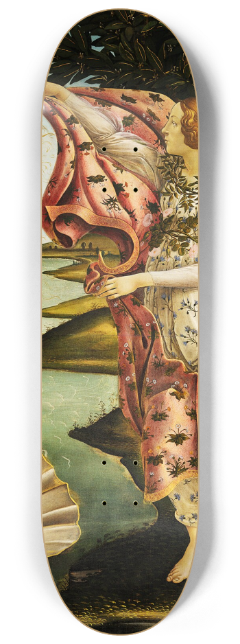 The Birth Of Venus Triptych Skateboard Wall Art #3 8-1/4 Skateboard Deck