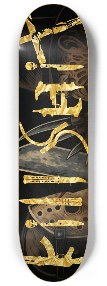 FvJ 8-1/4 Skateboard Deck