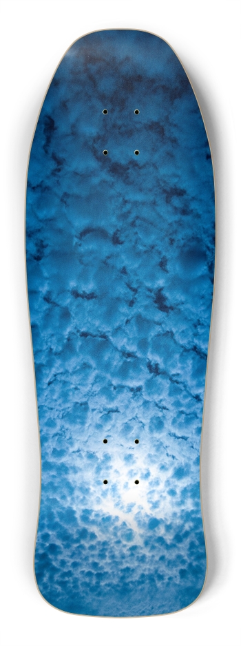 blue Skateboard Shredder Shape