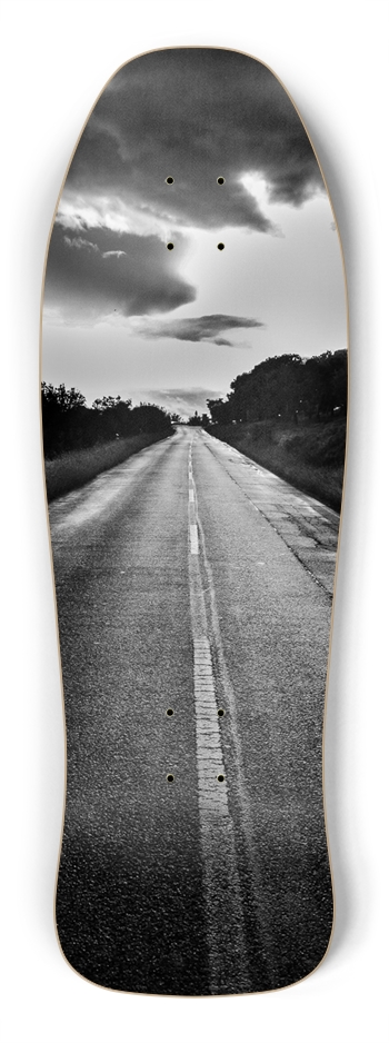 dark road Skateboard Shredder Shape