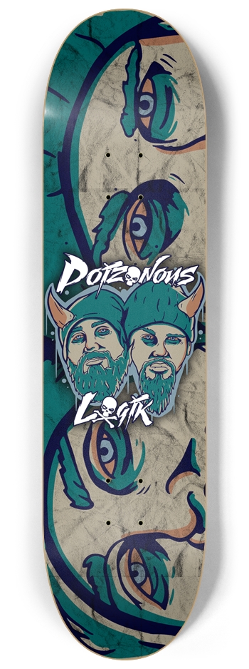 Fused 8-1/4 Skateboard Deck