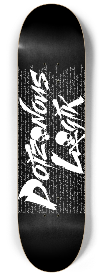 Pl lyrics 8-1/4 Skateboard Deck