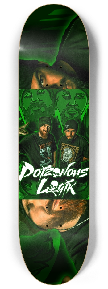 Pl fuse green 8-1/4 Skateboard Deck