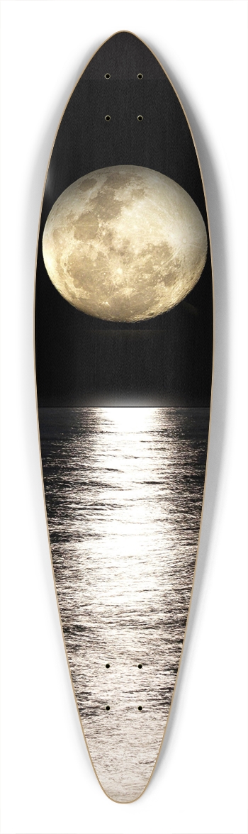 moon water Longboard Pintail Longboard