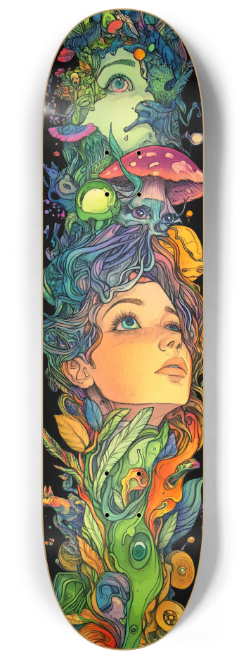 Little dreamer custom 3 decks skateboard Series #1 8-1/4 Skateboard Deck