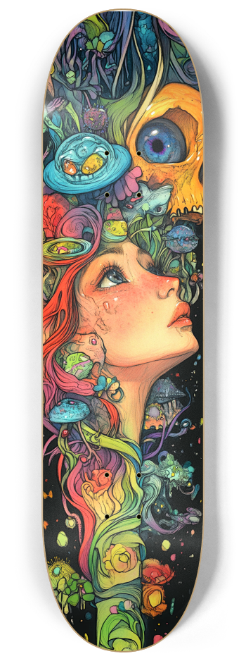 Little dreamer custom 3 decks skateboard Series #2 8-1/4 Skateboard Deck
