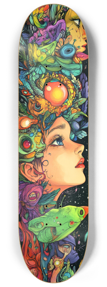 Little dreamer custom 3 decks skateboard Series #3 8-1/4 Skateboard Deck