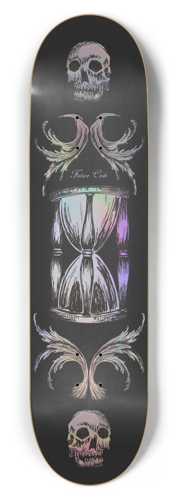 Death At Every Turn - Holographic 8-1/2 Skateboard Deck