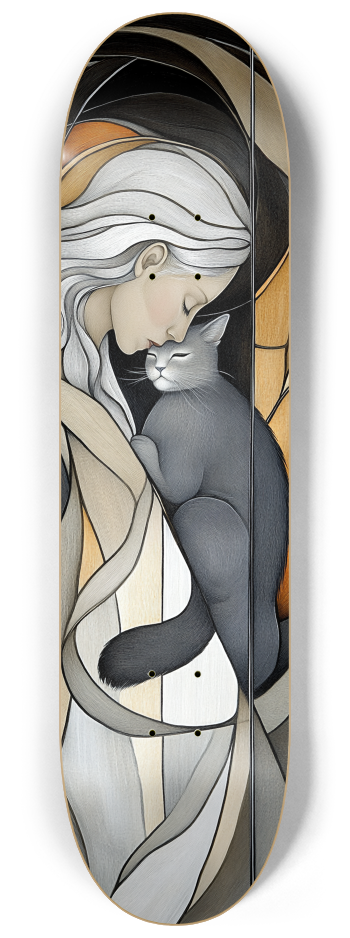 Justlove custom 2 decks skateboard Series #1 8-1/4 Skateboard Deck