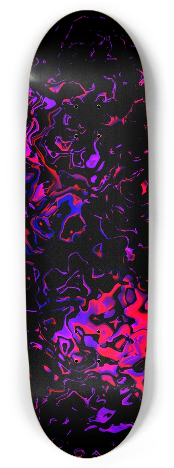 Hot Black Pink Liquid State Football Shape