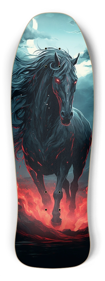 horse Skateboard Shredder Shape