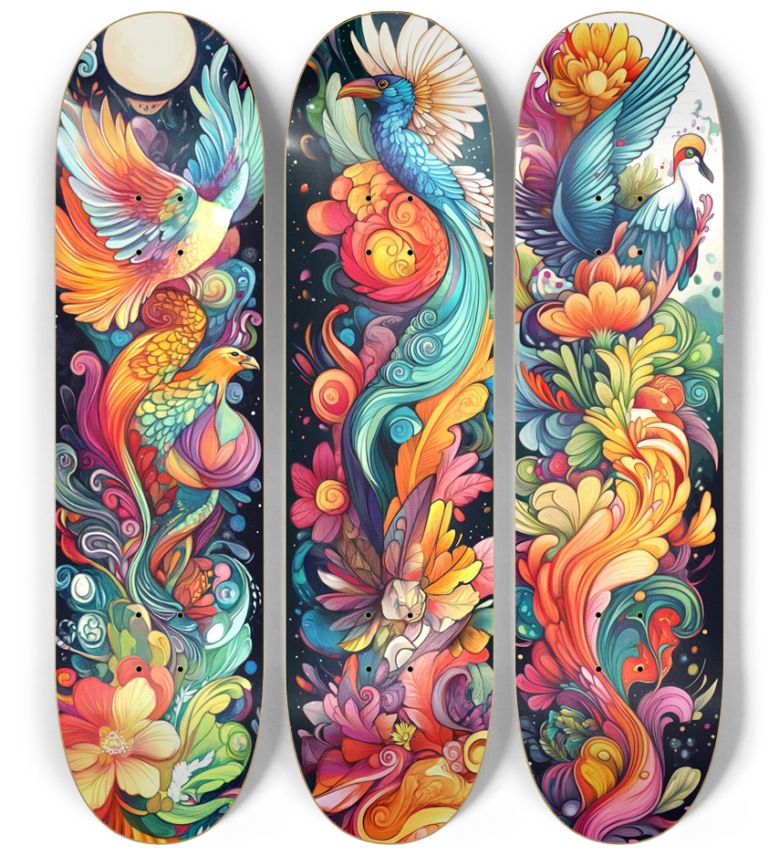 Dreamer 3 decks custom Series 3 Deck Wall Series