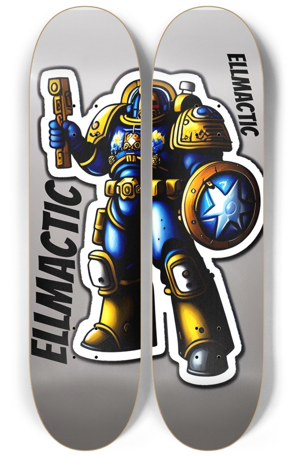 Robot split into 2 Deck Wall Series