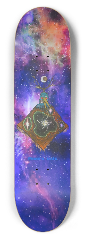 Galaxy Guardian - Holographic 8-1/2 Skateboard Deck