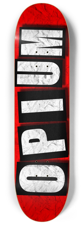 Opium Faker 8-1/4 Skateboard Deck