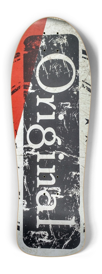 original Skateboard Old School Shape