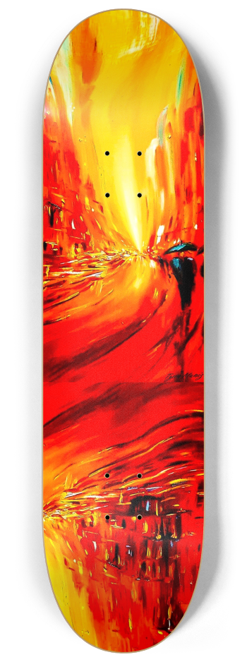 Eternal Flames #3 8-1/4 Skateboard Deck