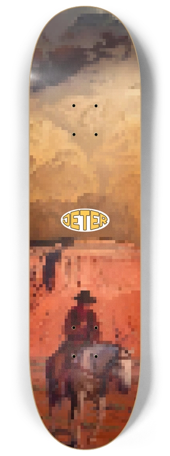 Minecraft Cowboy 8-1/4 Skateboard Deck