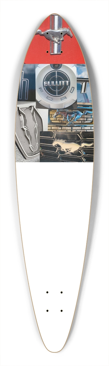 Mustang (not for sale pending completion & approval) Pintail Longboard