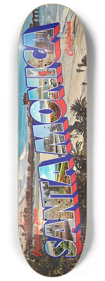 Santa Monica 8-1/4 Skateboard Deck