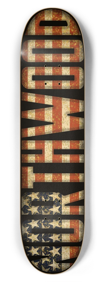 Ole Glory 7-3/4 7-3/4 Skateboard Deck