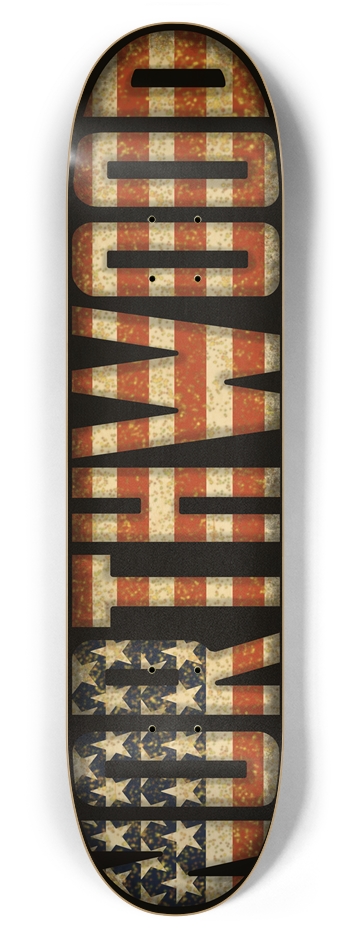 Ole Glory 7-7/8 7-7/8 Skateboard Deck